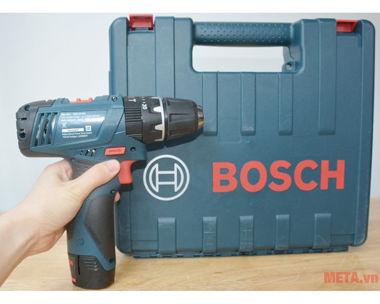 Máy khoan vặn vít dùng pin Bosch GSB 120-LI GEN II (2 pin, 1 sạc) - 06019G81K0