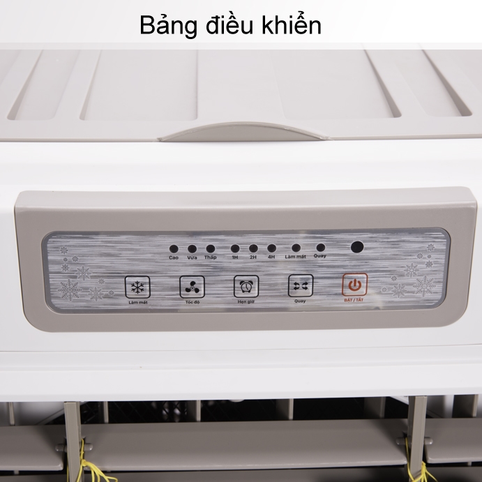 Máy làm mát không khí Sunhouse SHD7746 có bảng điều khiển cơ dễ dàng sử dụng