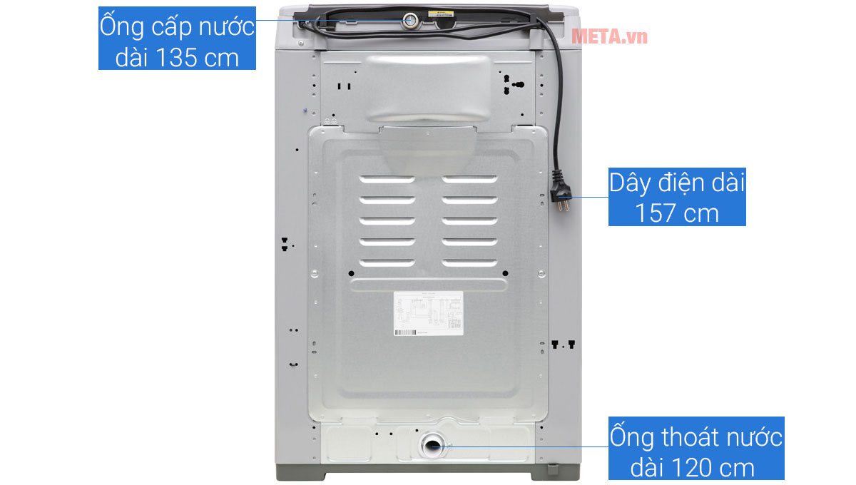 Máy giặt lồng đứng LG Smart Inverter T2108VSPM2 (8kg)
