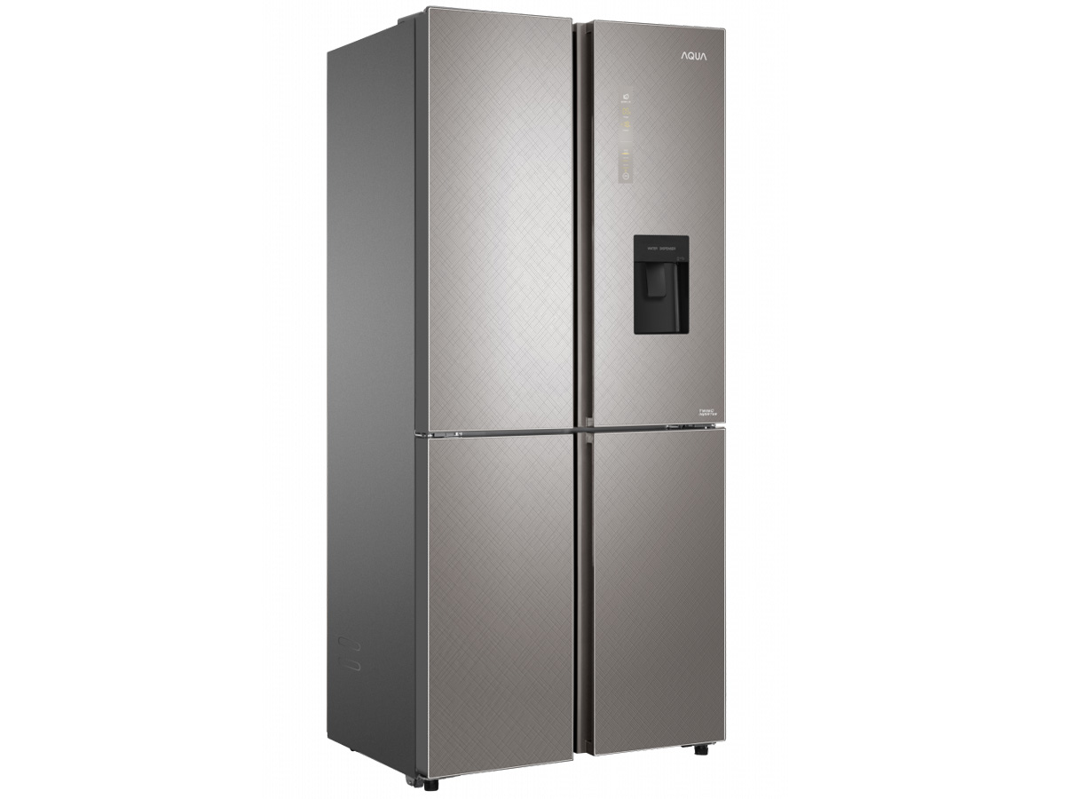 Tủ lạnh Aqua Inverter 456 lít AQR-IGW525EM (GD) - Màu xám