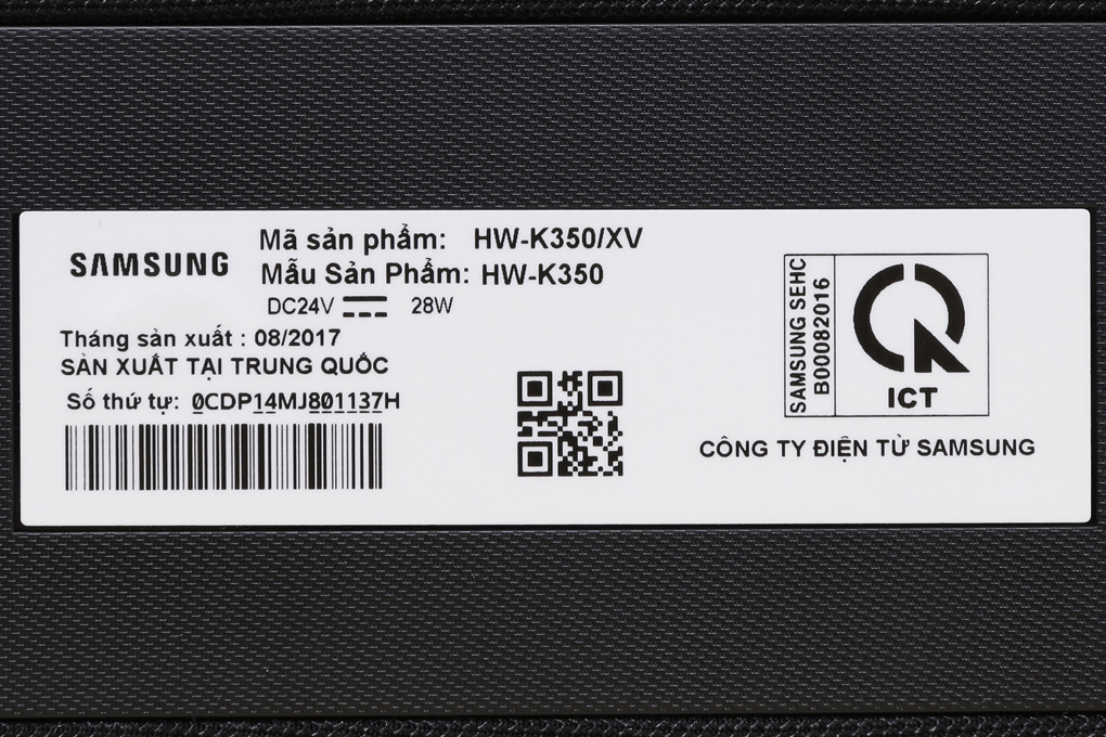 Loa thanh soundbar Samsung 2.1 HW-K350 (150W)