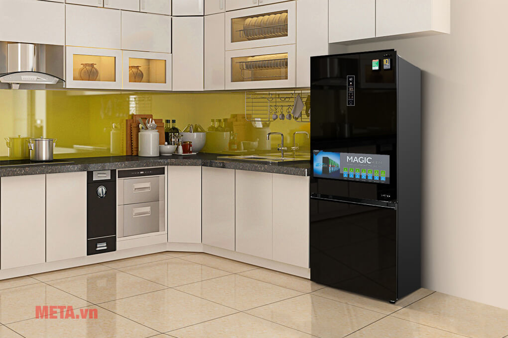 Tủ lạnh Aqua Inverter AQR-IG338EB (GB) 292 lít
