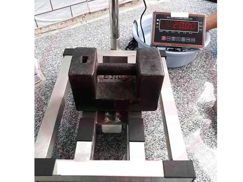 Cân bàn điện tử 30kg Inox Yaohua XK30B45 (40cm x 50cm)