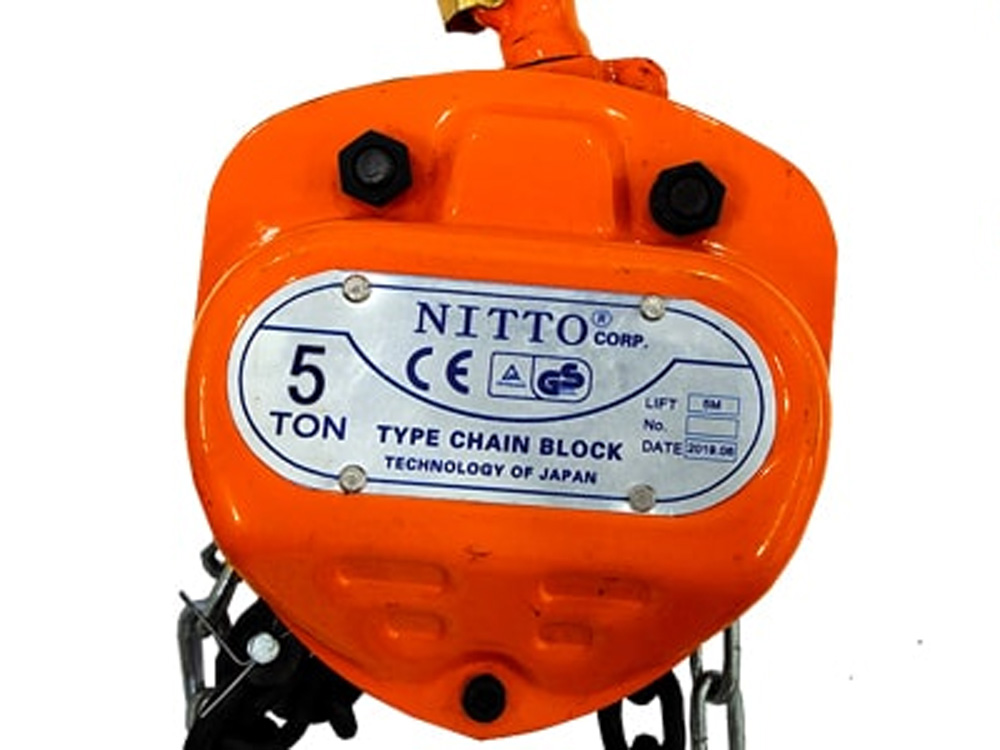 Pa lăng xích kéo tay Nitto 10T-5m (10 tấn)