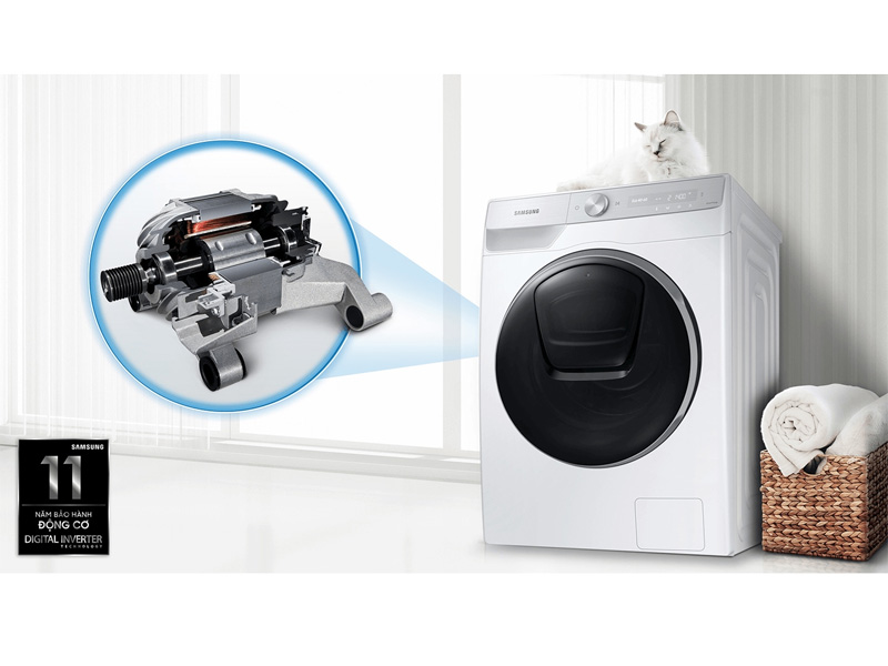 Máy giặt sấy Samsung Inverter WD95T4046CE/SV (giặt 9.5kg và sấy 6kg)