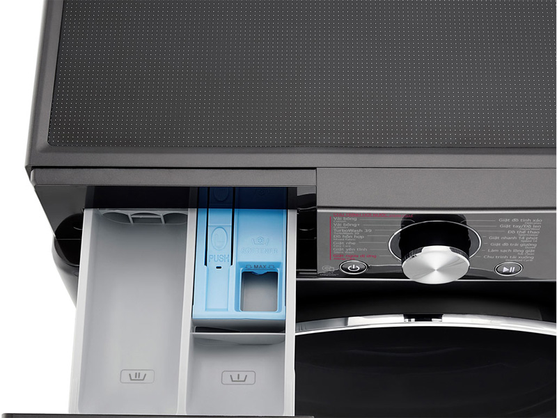 Máy giặt thông minh AI LG Inverter 10kg FV1410S3B