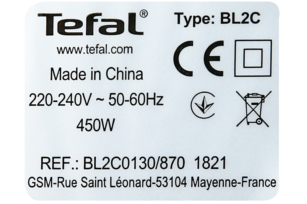 Máy xay sinh tố Tefal Blendeo BL2C0130