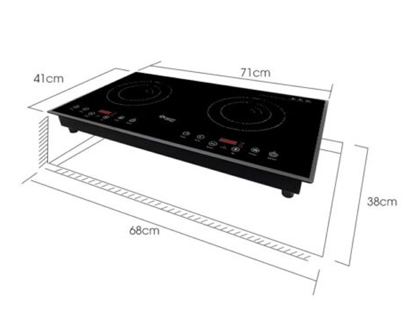 Bếp điện từ đôi Sowun SW 1226