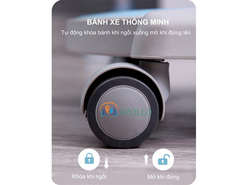 Bộ bàn ghế chống gù chống cận A16 + A68
