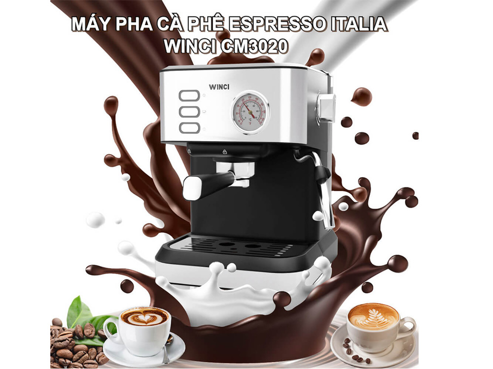 Máy pha cà phê Espresso Italia Winci CM3020