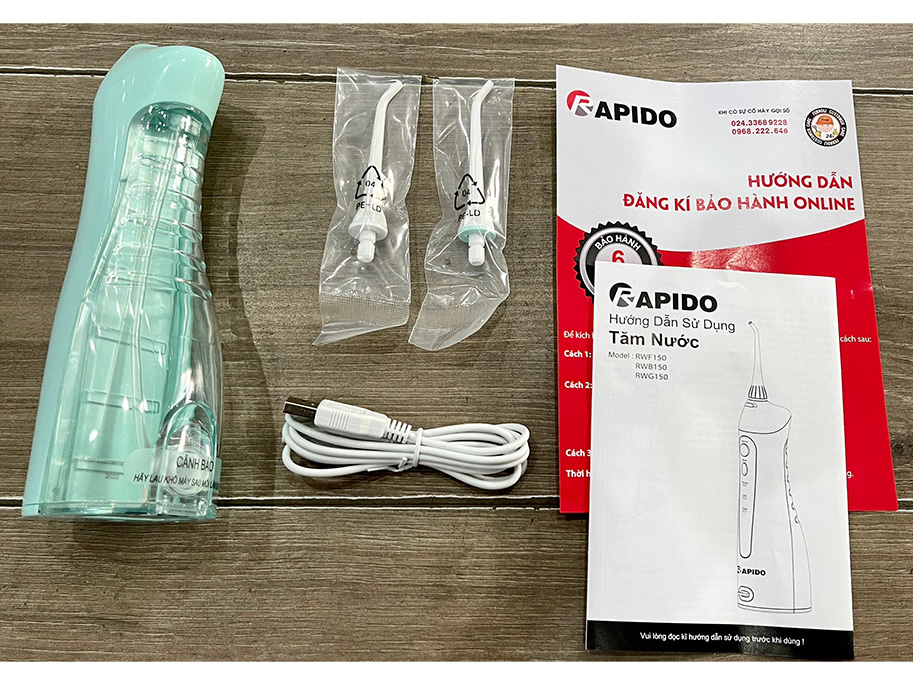 Tăm nước cầm tay Rapido RWB150 (RWG-150)