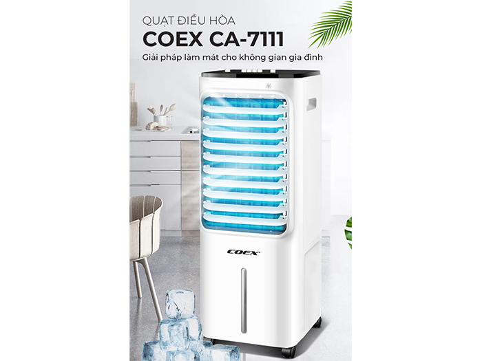Quạt điều hòa hơi nước Coex CA-7111 12 lít