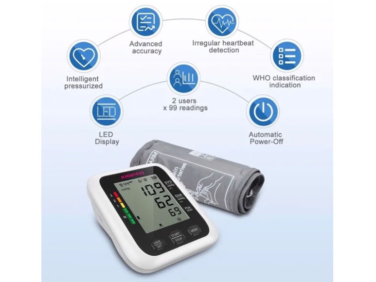 Máy đo huyết áp bắp tay Jumper JPD-HA100