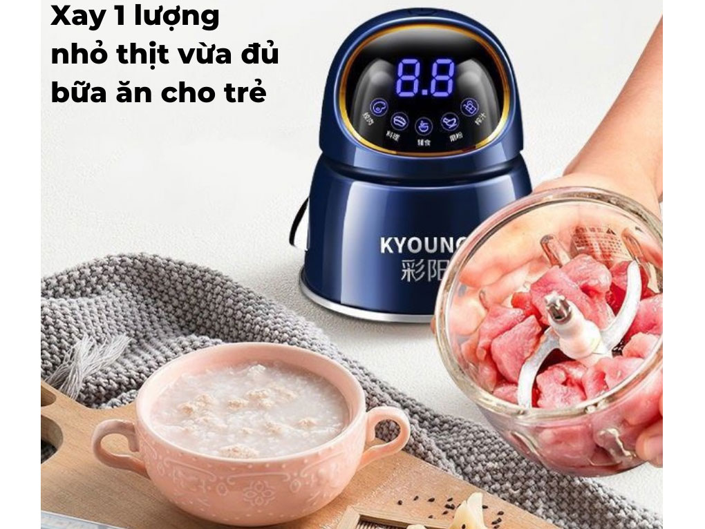 Máy xay thịt mini, xay ăn dặm cho bé Kyoung (440ml)