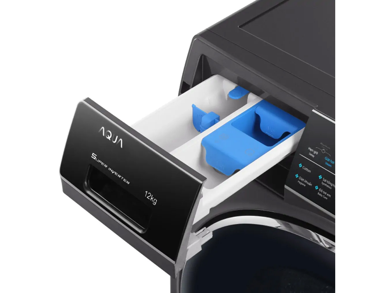 Máy giặt Aqua Inverter 12Kg AQD-A1200H PS