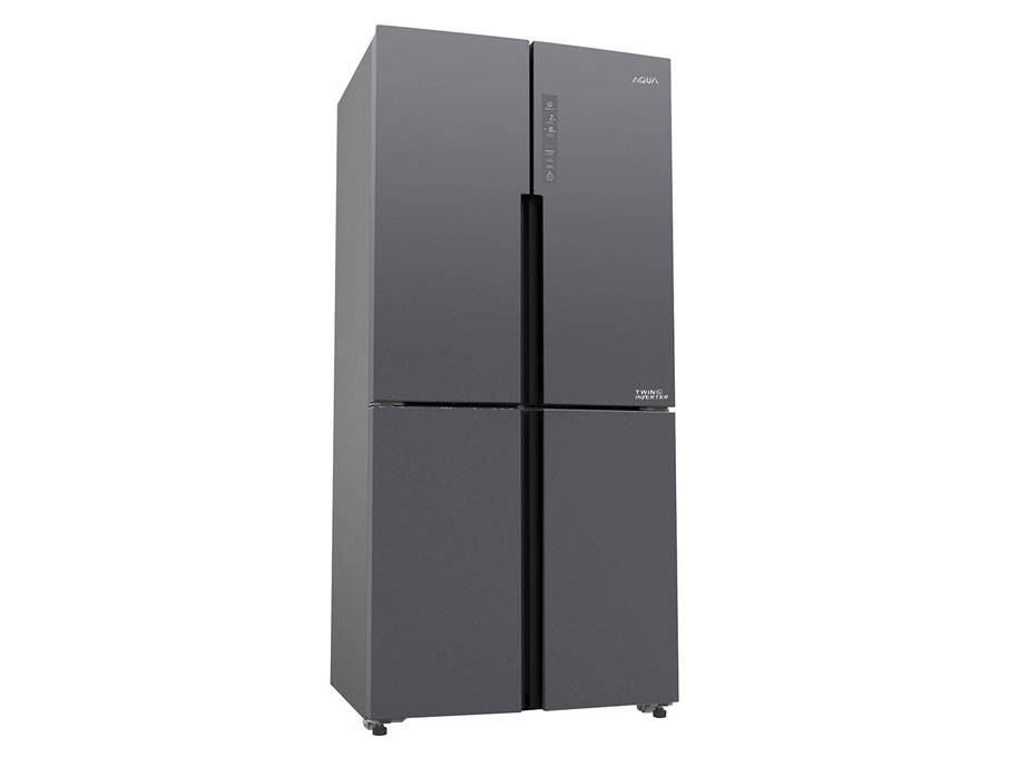 Tủ lạnh Aqua Inverter 456 lít AQR-M530EM (SLB)
