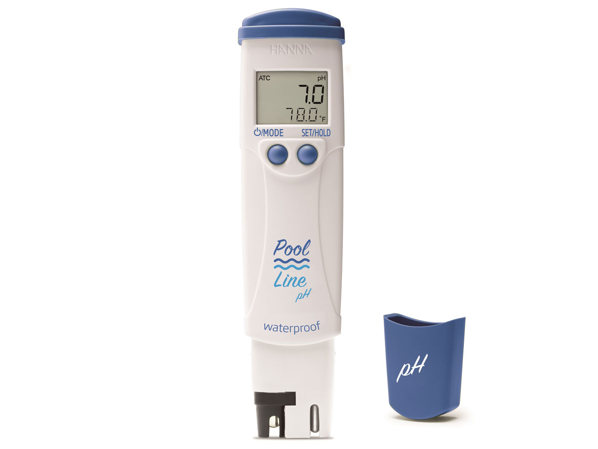 Bút đo pH, nhiệt độ chuyên trong hồ bơi PoolLine Hanna HI981274