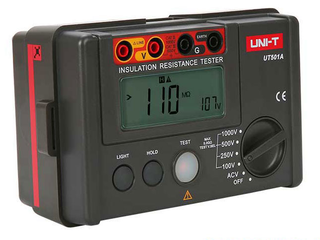 Máy đo điện trở cách điện UNI-T UT501A (1.000V, 5GΩ)