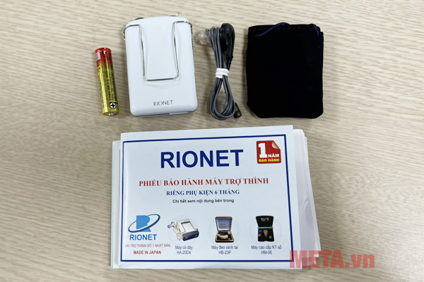 Máy trợ thính kỹ thuật số bỏ túi Rionet HD-70