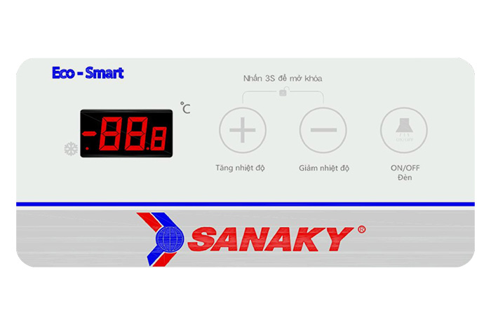 Tủ đông kính lùa Sanaky VH-899KA - 500 lít