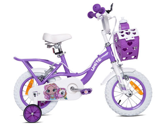 Xe đạp trẻ em nữ Princess 12 12 inch (Có giỏ xe)