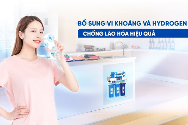 Máy lọc nước RO Hydrogen Karofi 9 lõi KHY-TN99 (không vỏ tủ)