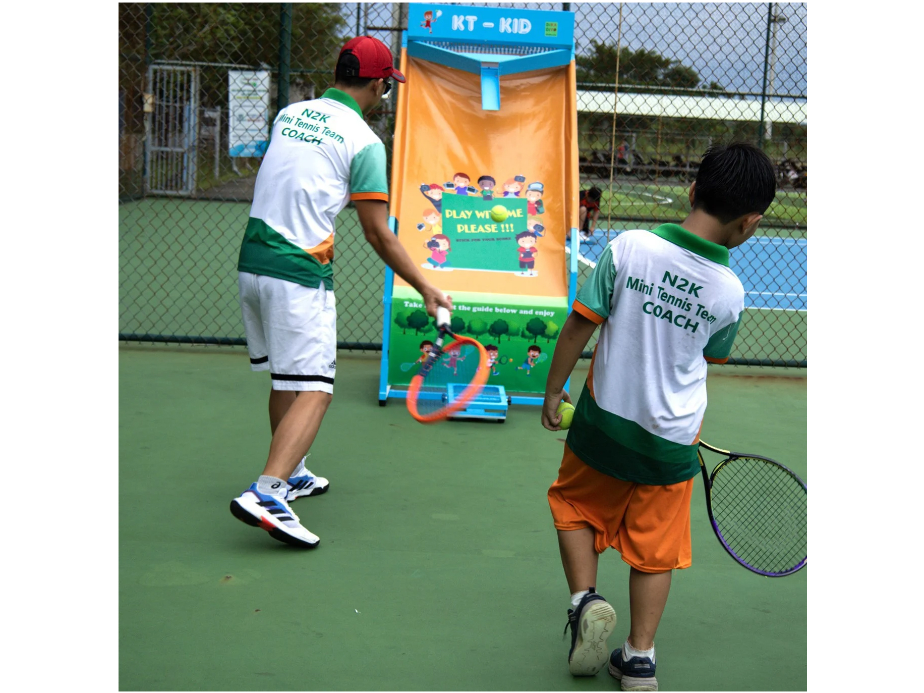 Tường tập tennis trẻ em KT-KID