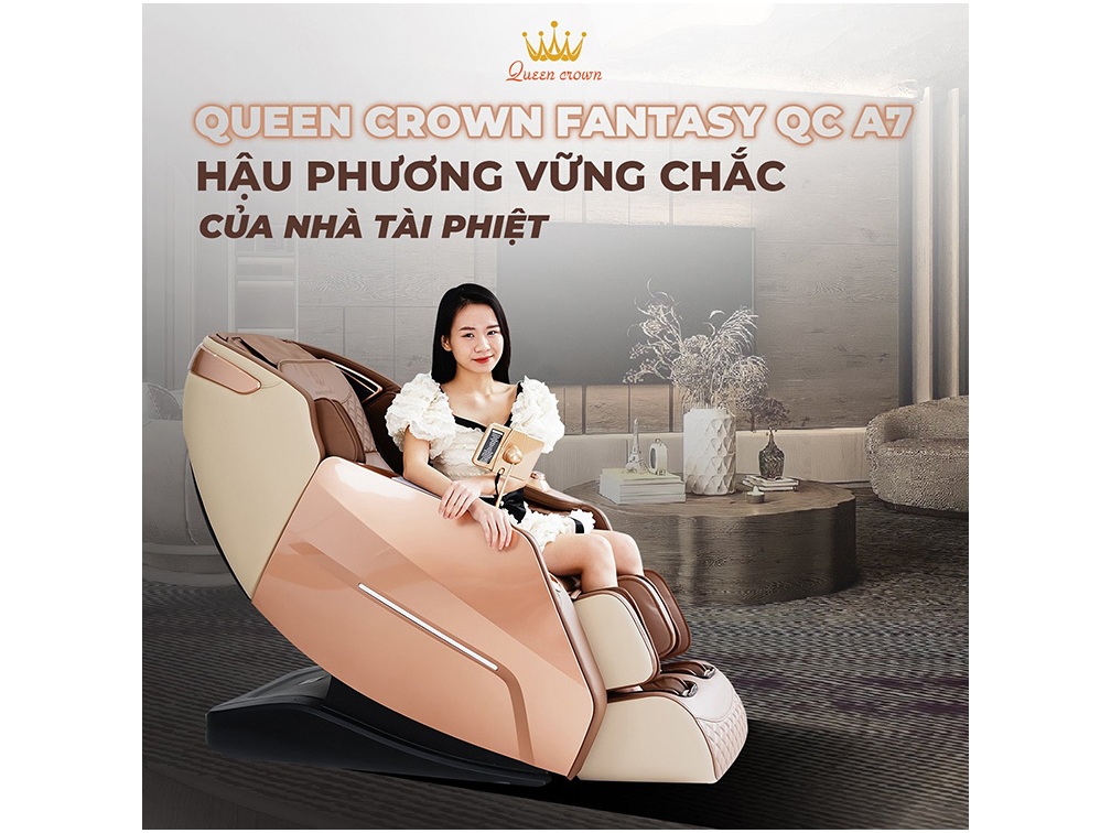 Ghế massage Queen Crown QC A7 Luxury
