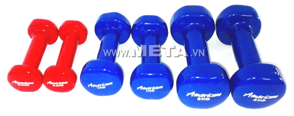 Tạ tay thép bọc cao su Life 10LB