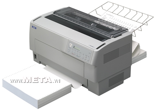 Máy in kim EPSON DFX9000 (khổ A3) có thể nạp giấy tiện lợi. Máy in kim EPSON DFX9000 (khổ A3) có thể nạp giấy tiện lợi.