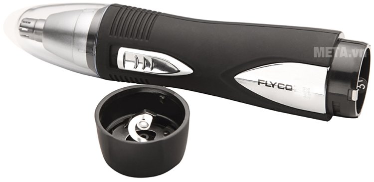 Máy tỉa lông mũi Flyco FS 7805 sử dụng đầu dao thép cao cấp