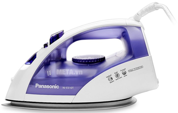 Bàn là hơi nước Panasonic PABU-NI-E510TDRA cho bạn ủi phẳng nếp nhăn