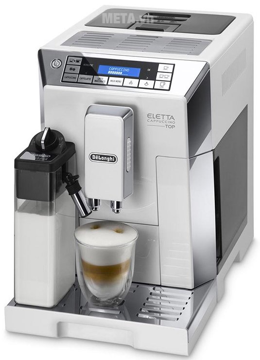 Máy pha cà phê tự động DeLonghi ECAM 45.760.W có thiết kế tiện lợi