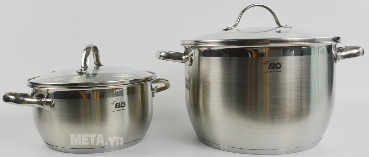 Bộ nồi Elo Zeta 6 chiếc với nồi to và nồi nhỏ Bộ nồi Elo Zeta 6 chiếc với nồi to và nồi nhỏ