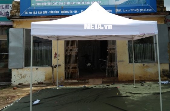 Bạt mái nhà bạt di động 3m x 3m bền đẹp, chắc chắn.
