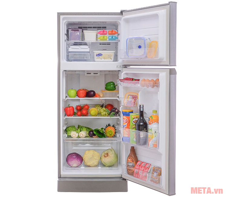 Tủ lạnh Sharp SJ-210E-SL 196L