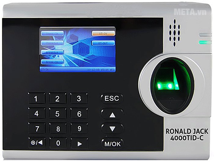 Ronald Jack 4000TID-C có màn hình LCD màu 
