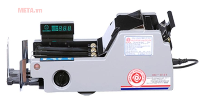 Máy đếm tiền Xinda 0186 có khả năng đếm tiền chính xác tuyệt đối
