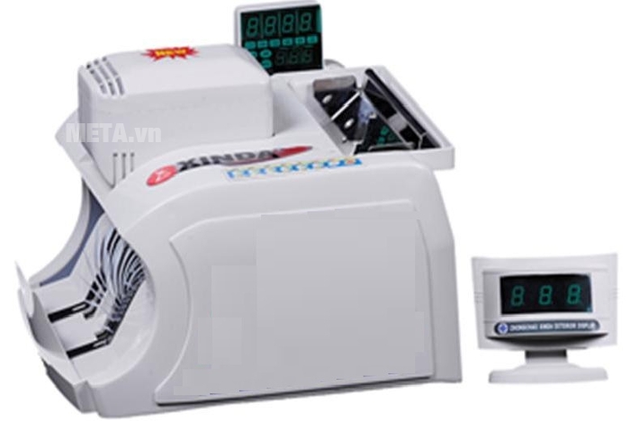Máy đếm tiền Xinda Super 2166F đếm và soi tiền giả