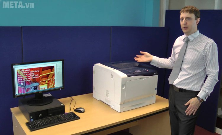 Máy in Fuji Xerox Phaser 7100N nhỏ gọn, đặt bàn không tốn diện tích Máy in Fuji Xerox Phaser 7100N nhỏ gọn, đặt bàn không tốn diện tích
