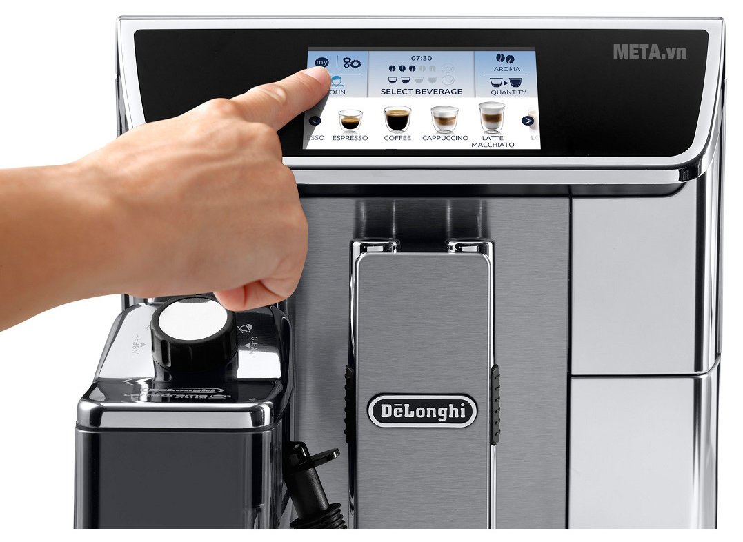 Máy pha cà phê tự động Delonghi ECAM650.75.MS dễ dàng sử dụng 