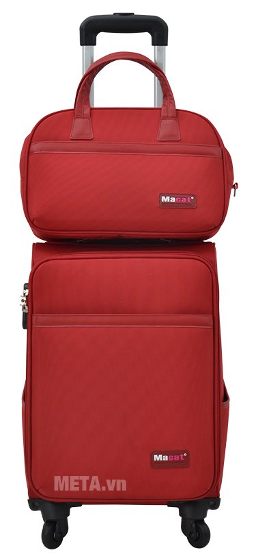 Bộ vali cao cấp MACAT M18BC màu đỏ 