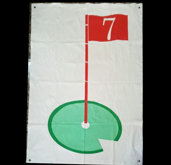 Tâm phát bóng golf TBG30 (hình lá cờ)
