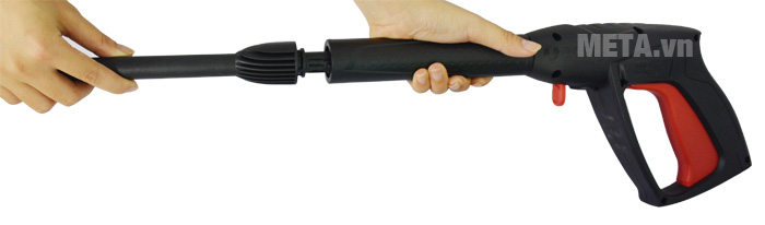 Lắp thân phun với súng phun máy phun xịt rửa áp lực cao Bosch Universal AQT 125