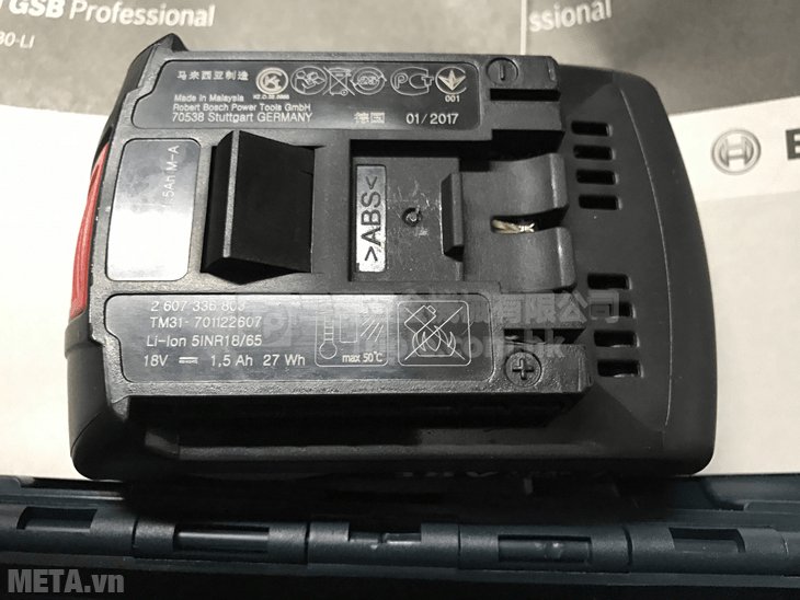 Củ sạc của máy khoan bắt vít dùng pin Bosch GSR 180-Li