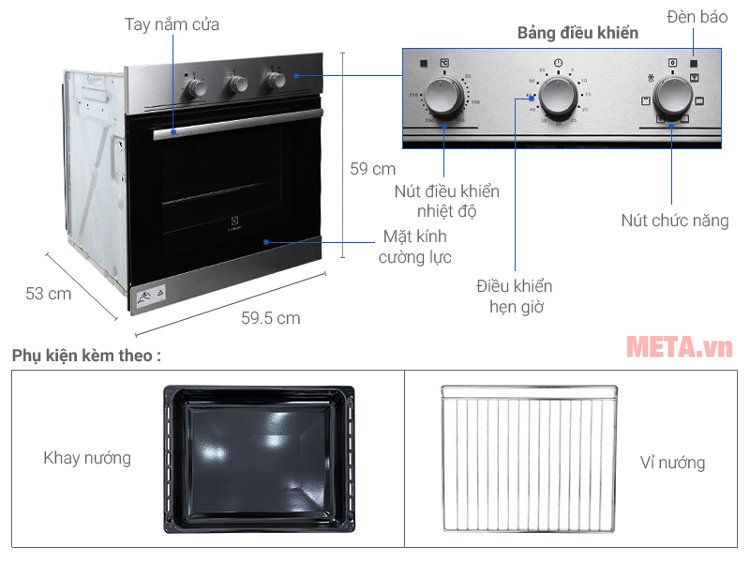 Духовой шкаф electrolux eob2100cox