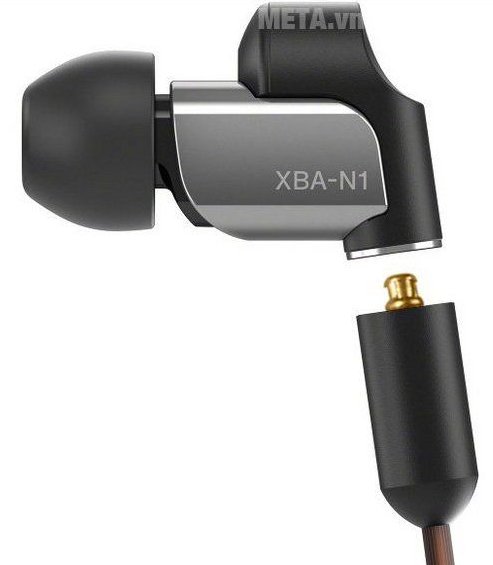 Tai nghe Sony XBA-N1AP có thiết kế hiện đại 
