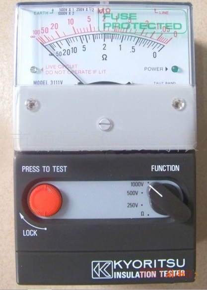 Máy đo điện trở cách điện Kyoritsu 3111V
