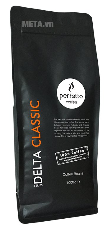Cà phê hạt Perfetto Delta Series Classic 1000g 