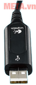 Tai nghe USB giảm ồn Logitech H390 với cáp usb
